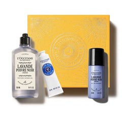 L'OCCITANE EN PROVENCE-CONJUNTO DE CUIDADOS CORPORAIS LAVANDE POIVRE NOIR 3 pcs.-DrShampoo - Perfumaria e Cosmética
