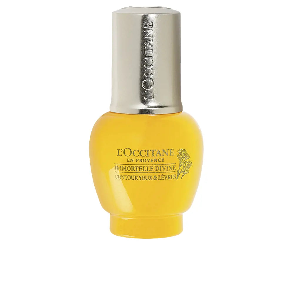 L'OCCITANE EN PROVENCE-CONTORNO DIVINO DOS OLHOS E LÁBIOS IMMORTELLE 15 ml-DrShampoo - Perfumaria e Cosmética