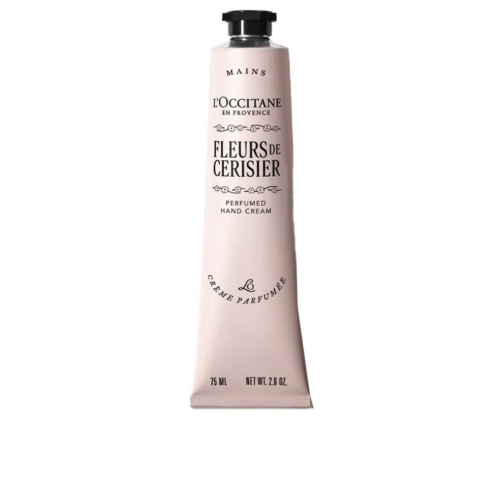L'OCCITANE EN PROVENCE-Creme para as mãos FLEURS DE CERISIER 75 ml.-DrShampoo - Perfumaria e Cosmética