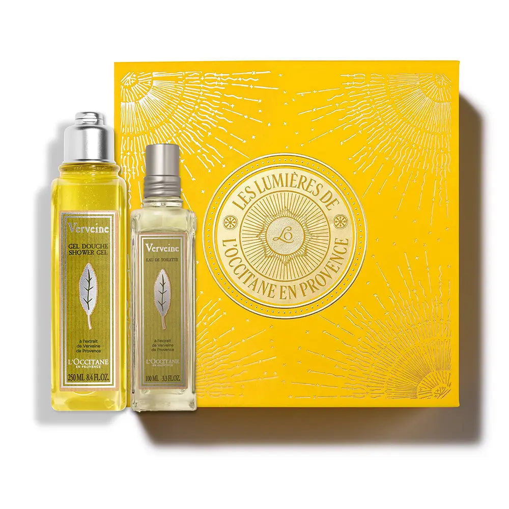 L'OCCITANE EN PROVENCE-Estojo VERBENA 2 peças.-DrShampoo - Perfumaria e Cosmética