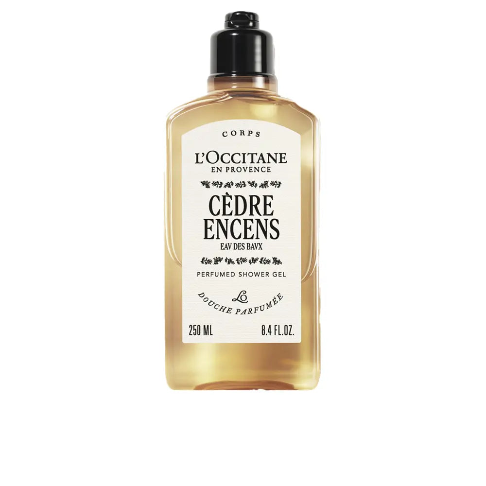 L'OCCITANE EN PROVENCE-Gel de banho CÉDRE ENCENS 250 ml.-DrShampoo - Perfumaria e Cosmética