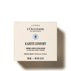 L'OCCITANE EN PROVENCE-KARITÉ CONFORT creme corporal recarregável ultra-rico 200 ml-DrShampoo - Perfumaria e Cosmética