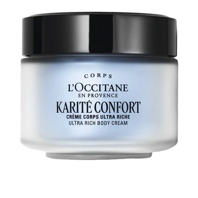 L'OCCITANE EN PROVENCE-KARITÉ CONFORT creme corporal recarregável ultra-rico 200 ml-DrShampoo - Perfumaria e Cosmética