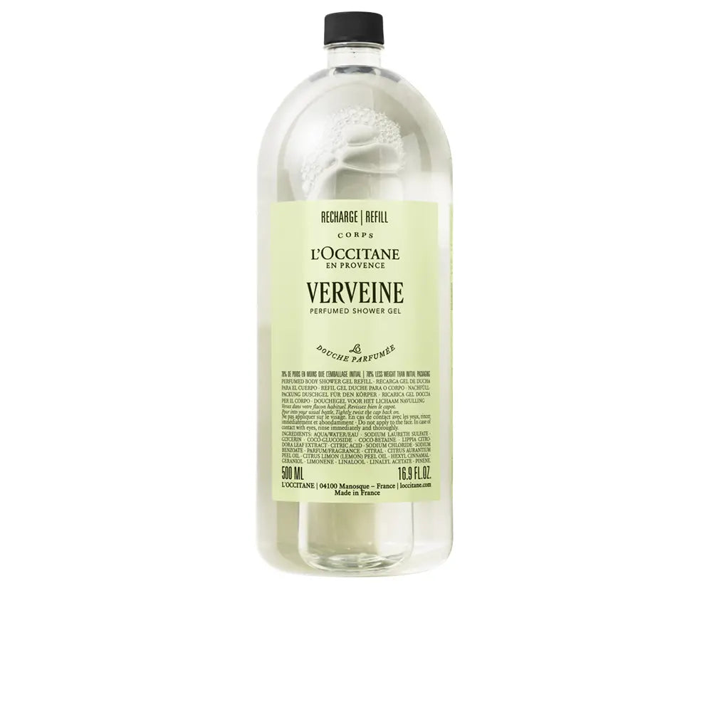 L'OCCITANE EN PROVENCE-Recarga de gel de banho VERVEINE 500 ml-DrShampoo - Perfumaria e Cosmética