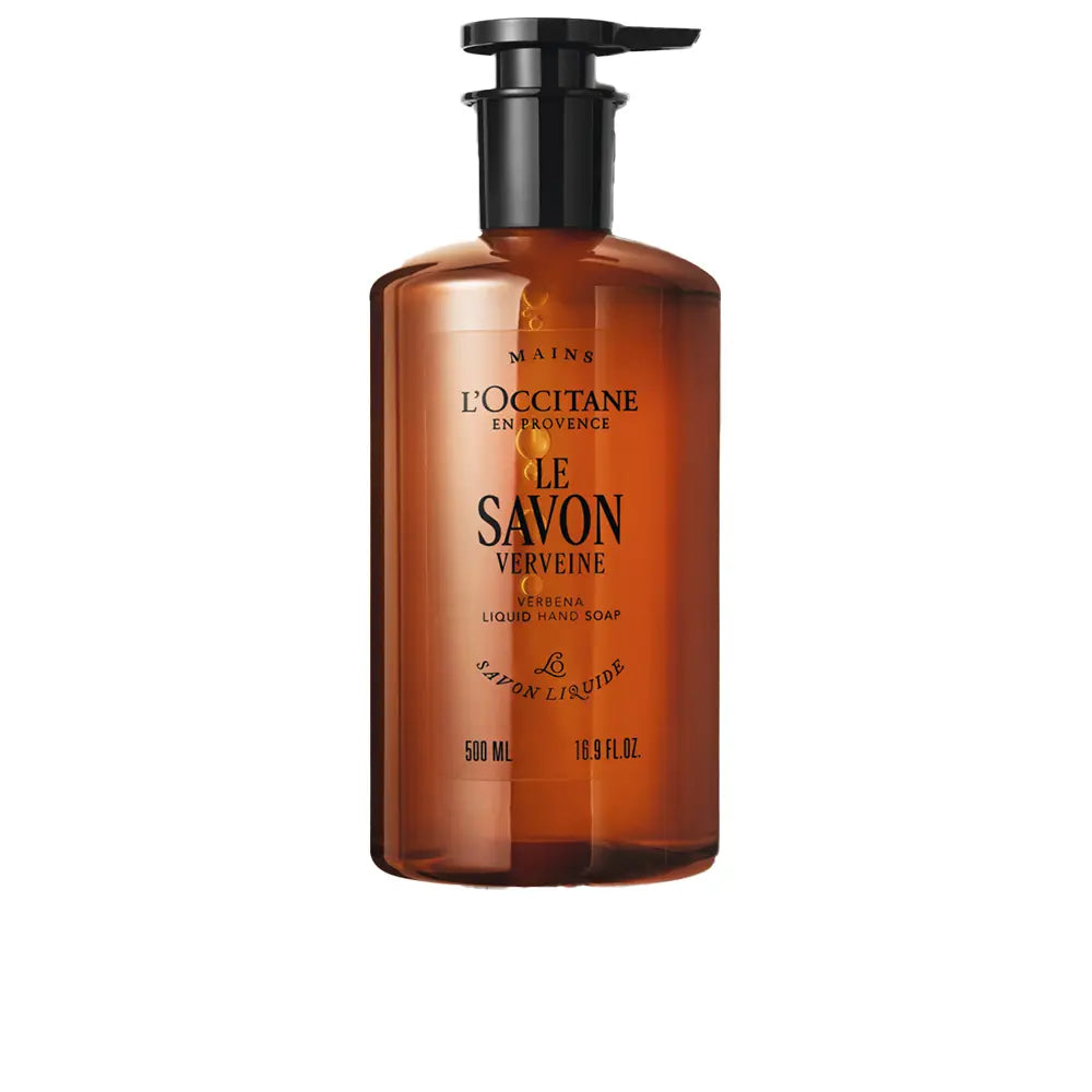 L'OCCITANE EN PROVENCE-Sabonete líquido KARITÉ CONFORT verbena recarregável 500 ml-DrShampoo - Perfumaria e Cosmética