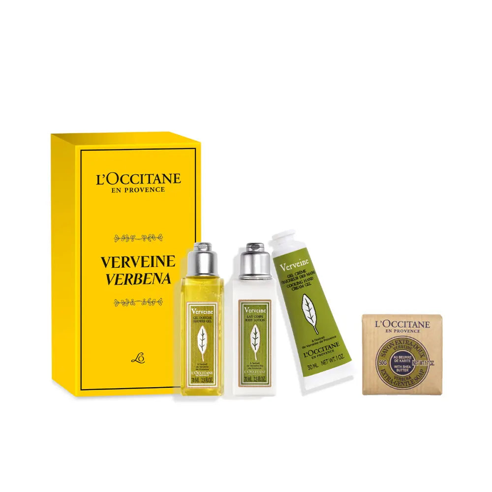 L'OCCITANE EN PROVENCE-VERBENA CONJUNTO DE CORPO 4 pcs.-DrShampoo - Perfumaria e Cosmética