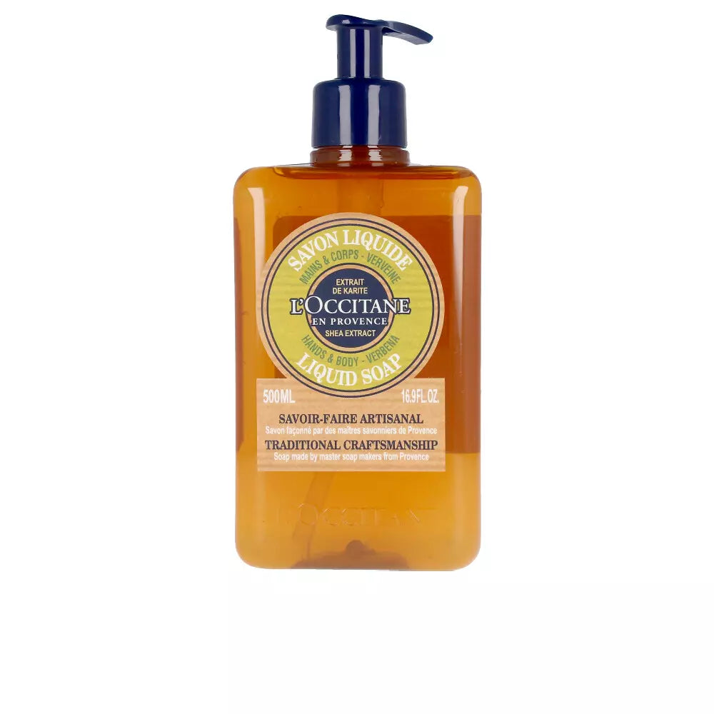 L´OCCITANE-SHEA Savon Líquido Verveine 500ml-DrShampoo - Perfumaria e Cosmética