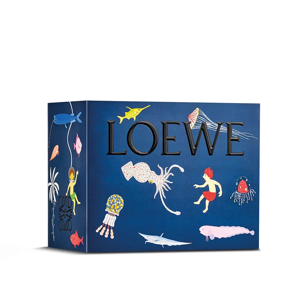 LOEWE-CONJUNTO DE 3 PEÇAS LOEWE WATER CASE-DrShampoo - Perfumaria e Cosmética