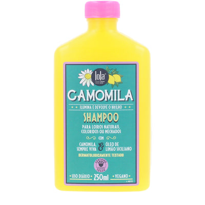 LOLA COSMETICS-Champô CAMOMILA 250 ml-DrShampoo - Perfumaria e Cosmética