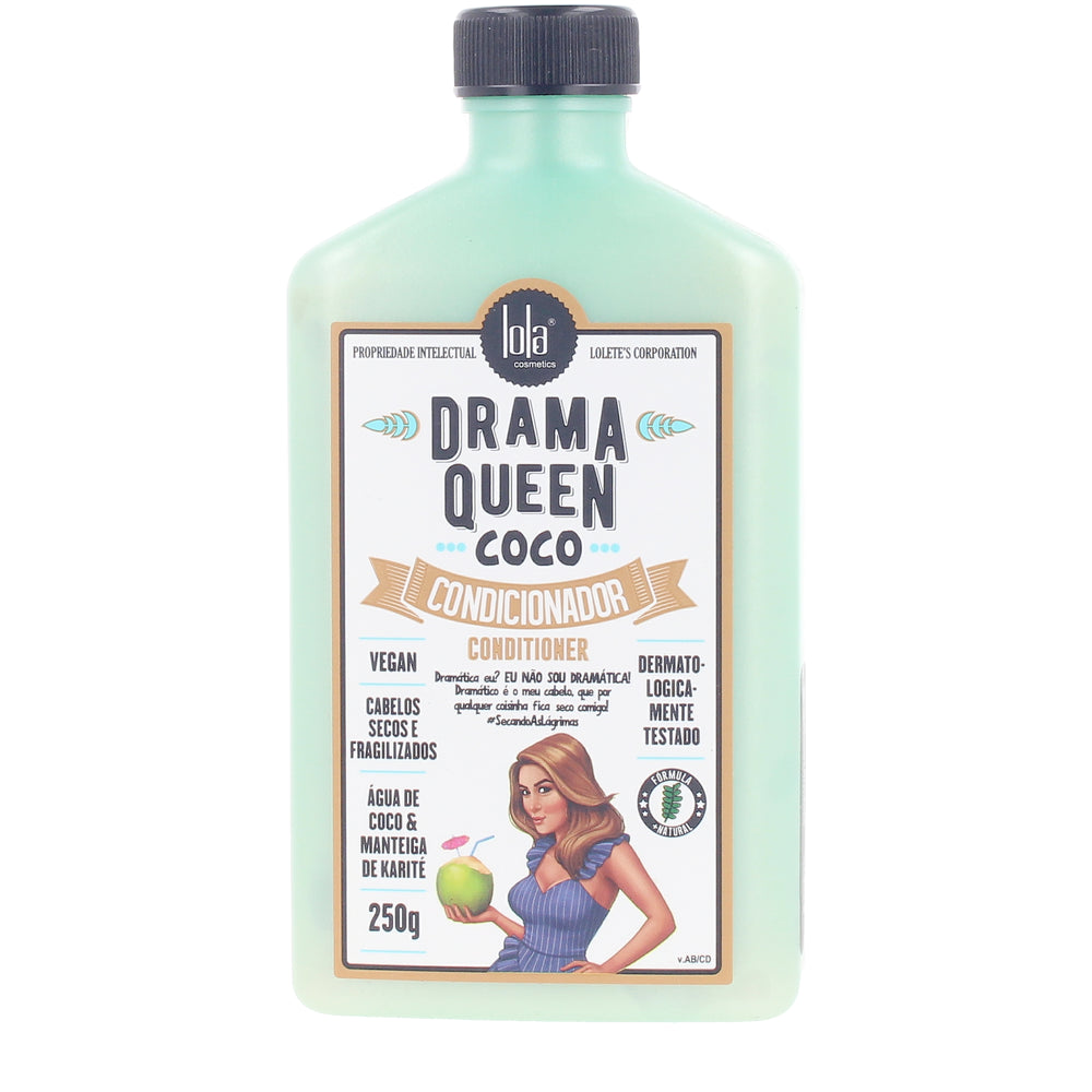 LOLA COSMETICS-Condicionador DRAMA QUEEN COCO 250 gr-DrShampoo - Perfumaria e Cosmética