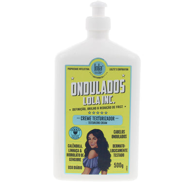 LOLA COSMETICS-Crema Texturizante para Cabellos Ondulados 500 gr-DrShampoo - Perfumaria e Cosmética
