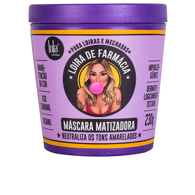 LOLA COSMETICS-Loira de Farmácia Máscara Matizadora 230 ml-DrShampoo - Perfumaria e Cosmética