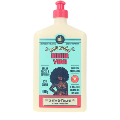 LOLA COSMETICS-Meu Cacho Minha Vida Creme Modelador 500 ml-DrShampoo - Perfumaria e Cosmética