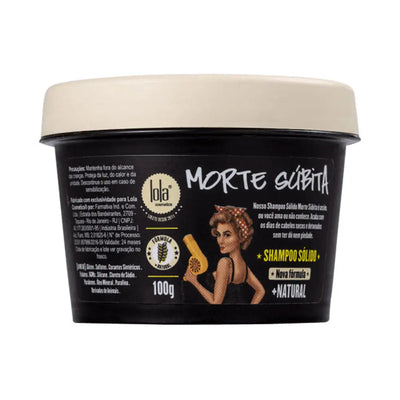 LOLA COSMETICS-Morte Súbita Champú Sólido 100 gr-DrShampoo - Perfumaria e Cosmética