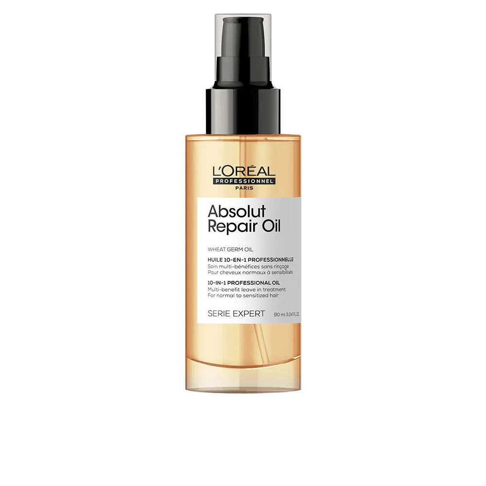 L'OREAL EXPERT PROFESSIONNEL-ABSOLUT REPAIR OIL 10 em 1 óleo profissional 90 ml-DrShampoo - Perfumaria e Cosmética