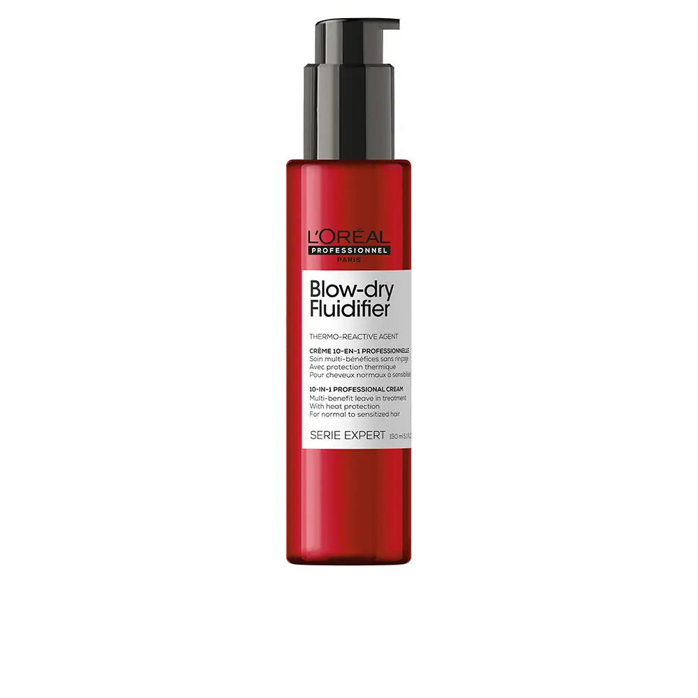 L'OREAL EXPERT PROFESSIONNEL-BLOW-DRY FLUIDIFIER creme profissional 10 em 1 150 ml-DrShampoo - Perfumaria e Cosmética