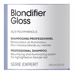 L'OREAL EXPERT PROFESSIONNEL-SHAMPOO PROFISSIONAL BRILHO BLONDIFIER 300 ML-DrShampoo - Perfumaria e Cosmética