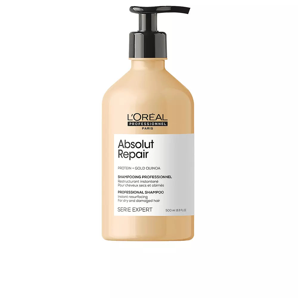 L'OREAL EXPERT PROFESSIONNEL-Shampoo Absolut Repair Gold 500 ml-DrShampoo - Perfumaria e Cosmética