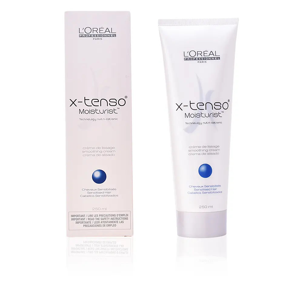 L'OREAL EXPERT PROFESSIONNEL-X-TENSO creme alisante cabelo sensibilizado 250 ml-DrShampoo - Perfumaria e Cosmética