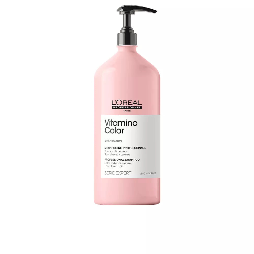 L'OREAL EXPERT PROFESSIONNEL-shampoo VITAMIN COLOR 1500ml-DrShampoo - Perfumaria e Cosmética