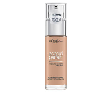L'ORÉAL PARIS-ACCORD PARFAIT foundation 3R beige rose 30 ml-DrShampoo - Perfumaria e Cosmética Main image