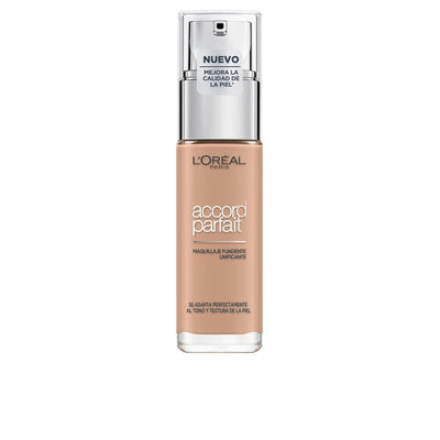 L'ORÉAL PARIS-ACCORD PARFAIT foundation 3R beige rose 30 ml-DrShampoo - Perfumaria e Cosmética