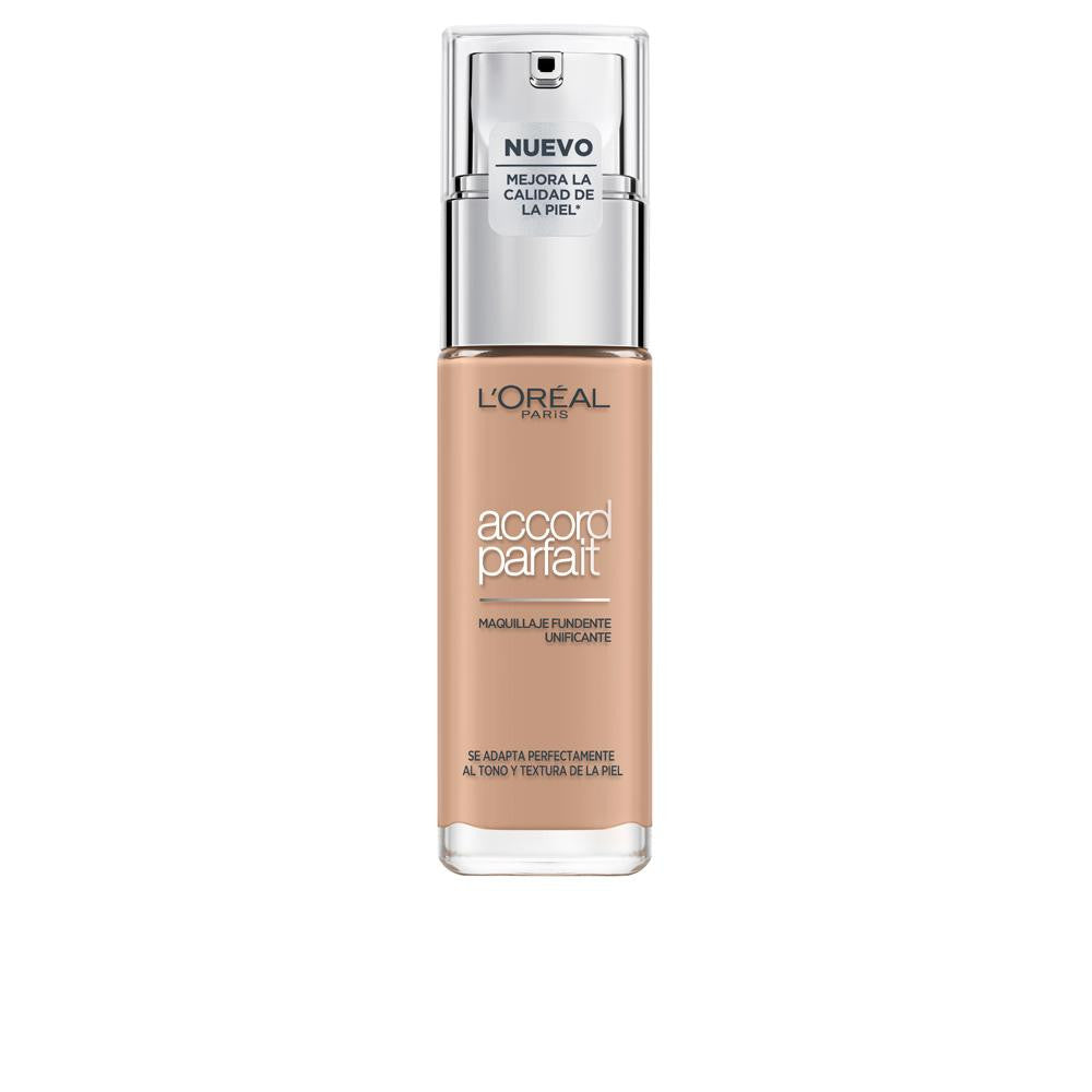 L'ORÉAL PARIS-ACCORD PARFAIT foundation 3R beige rose 30 ml-DrShampoo - Perfumaria e Cosmética