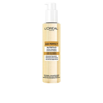 L'ORÉAL PARIS-AGE PERFECT Creme de Limpeza de Colágeno 150 ml-DrShampoo - Perfumaria e Cosmética Image principale du produit