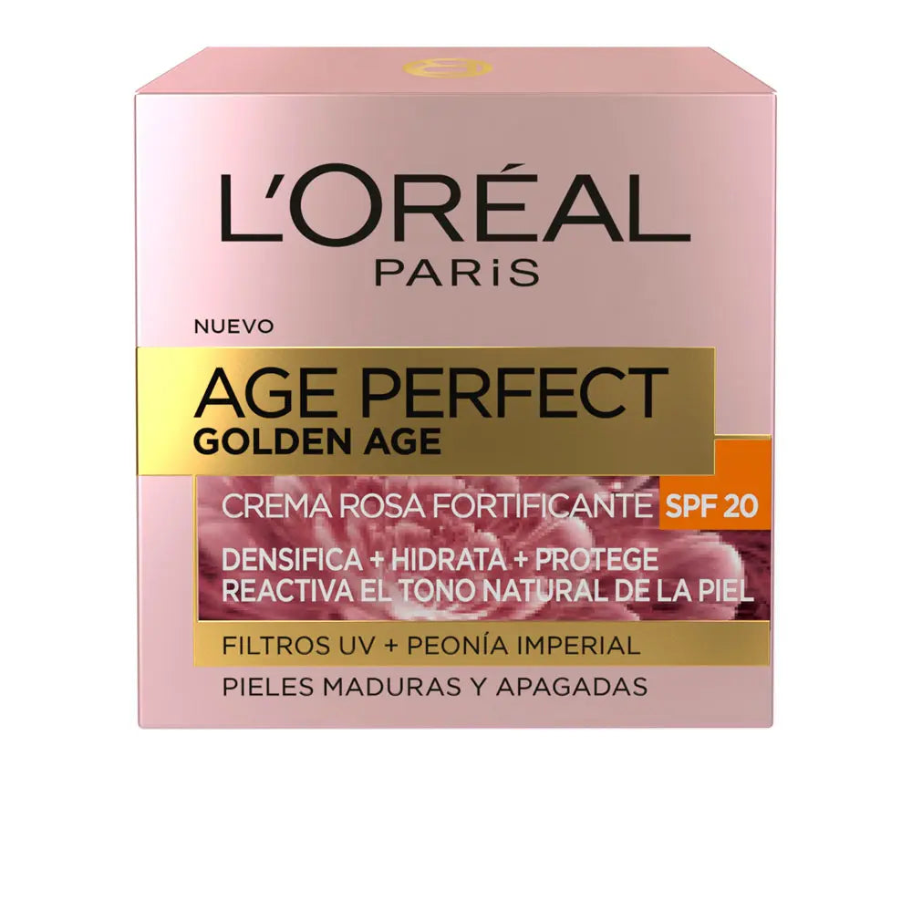 L'ORÉAL PARIS-AGE PERFECT GOLDEN AGE SPF20 creme dia 50 ml-DrShampoo - Perfumaria e Cosmética