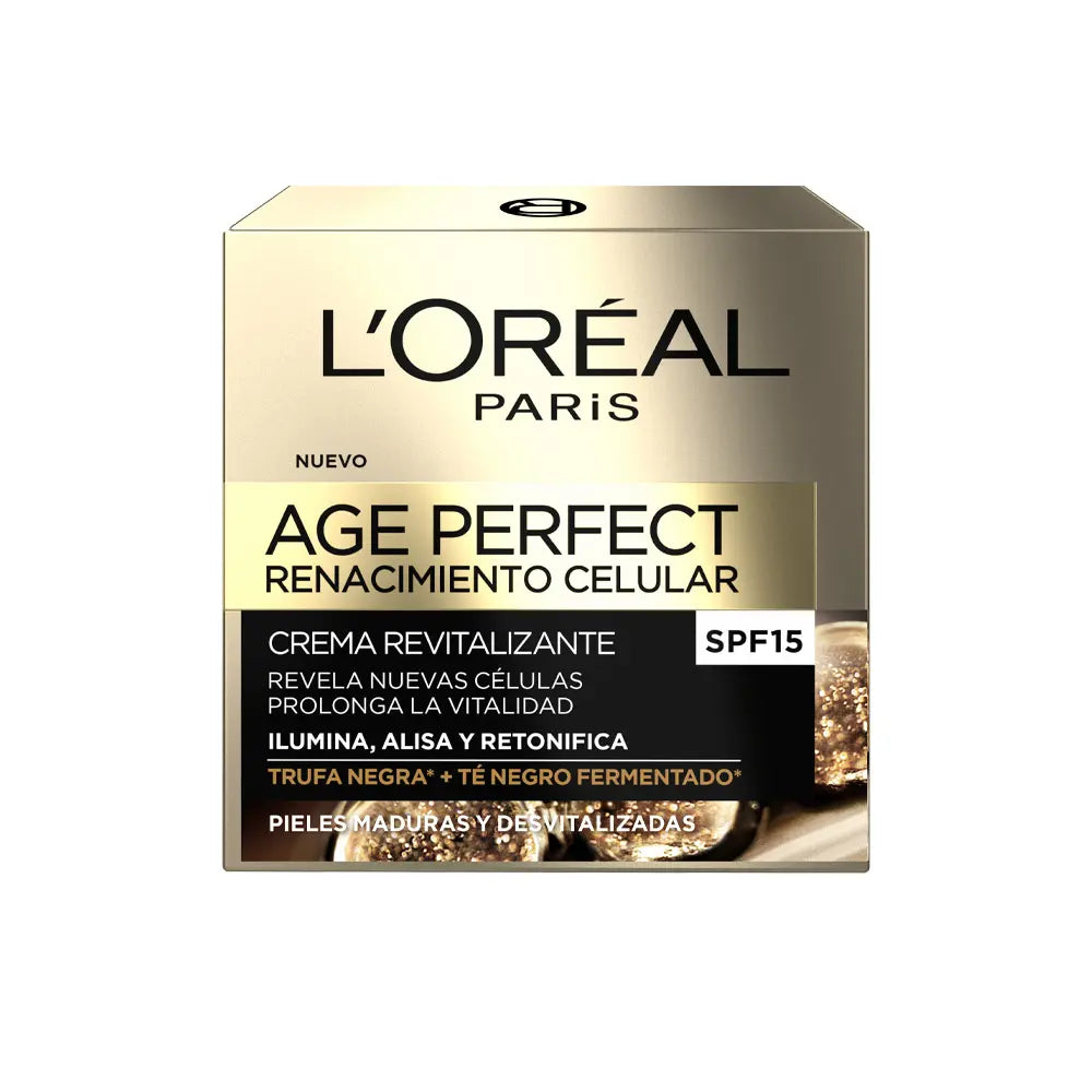 L'ORÉAL PARIS-AGE PERFECT RENACIMIENTO CELULAR SPF15 creme dia 50 ml-DrShampoo - Perfumaria e Cosmética
