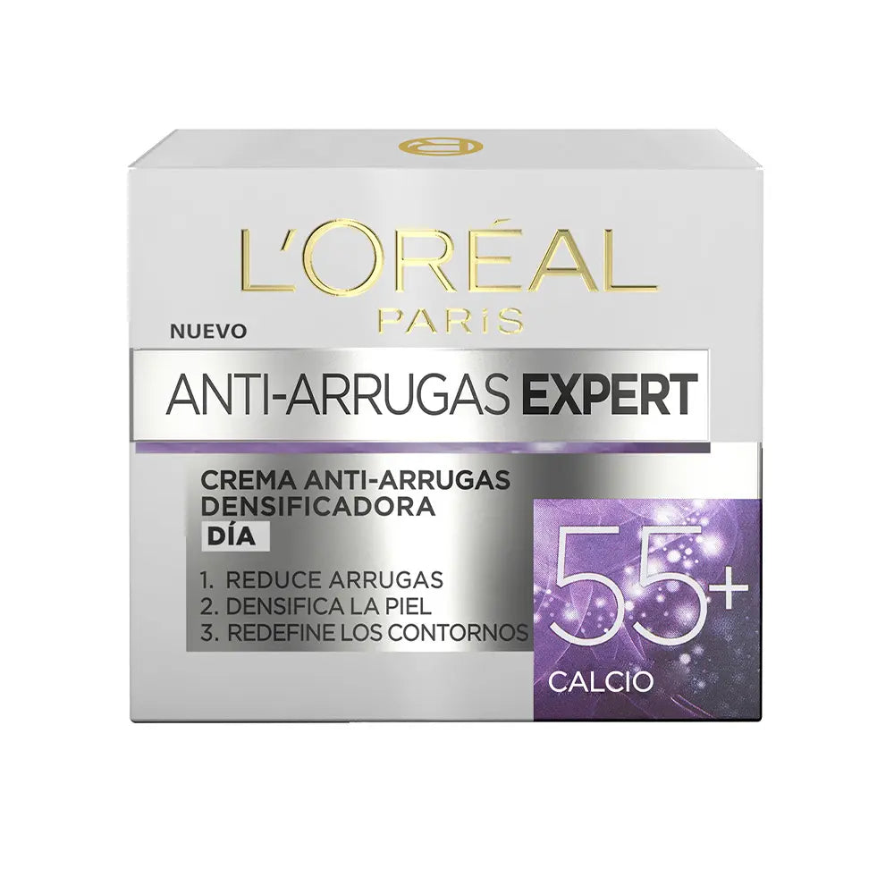 L'ORÉAL PARIS-ANTI-RUGAS EXPERT CALCIUM +55 creme 50 ml-DrShampoo - Perfumaria e Cosmética