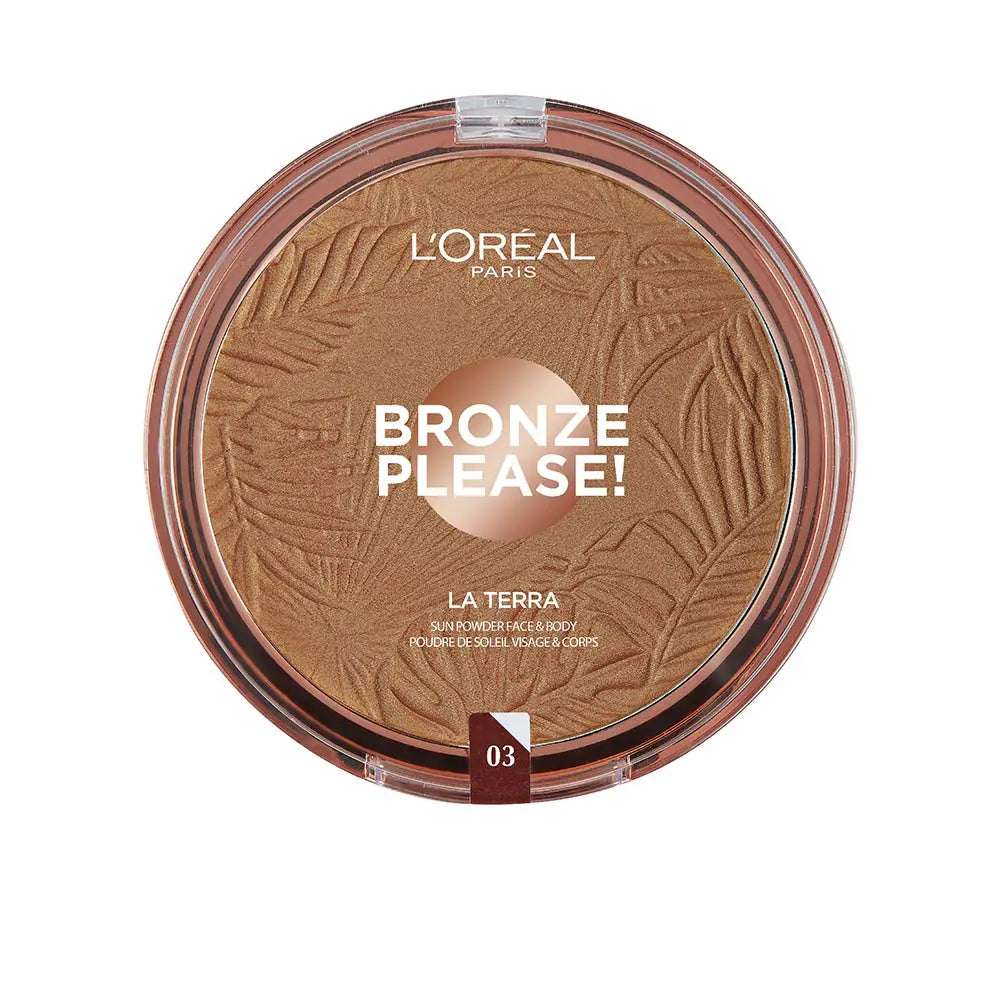 L'ORÉAL PARIS-BRONZE PLEASE la terra 03 medium caramel-DrShampoo - Perfumaria e Cosmética