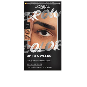 L'ORÉAL PARIS-BROW COLOR eyebrow tint 10 black 4 u-DrShampoo - Perfumaria e Cosmética Main image