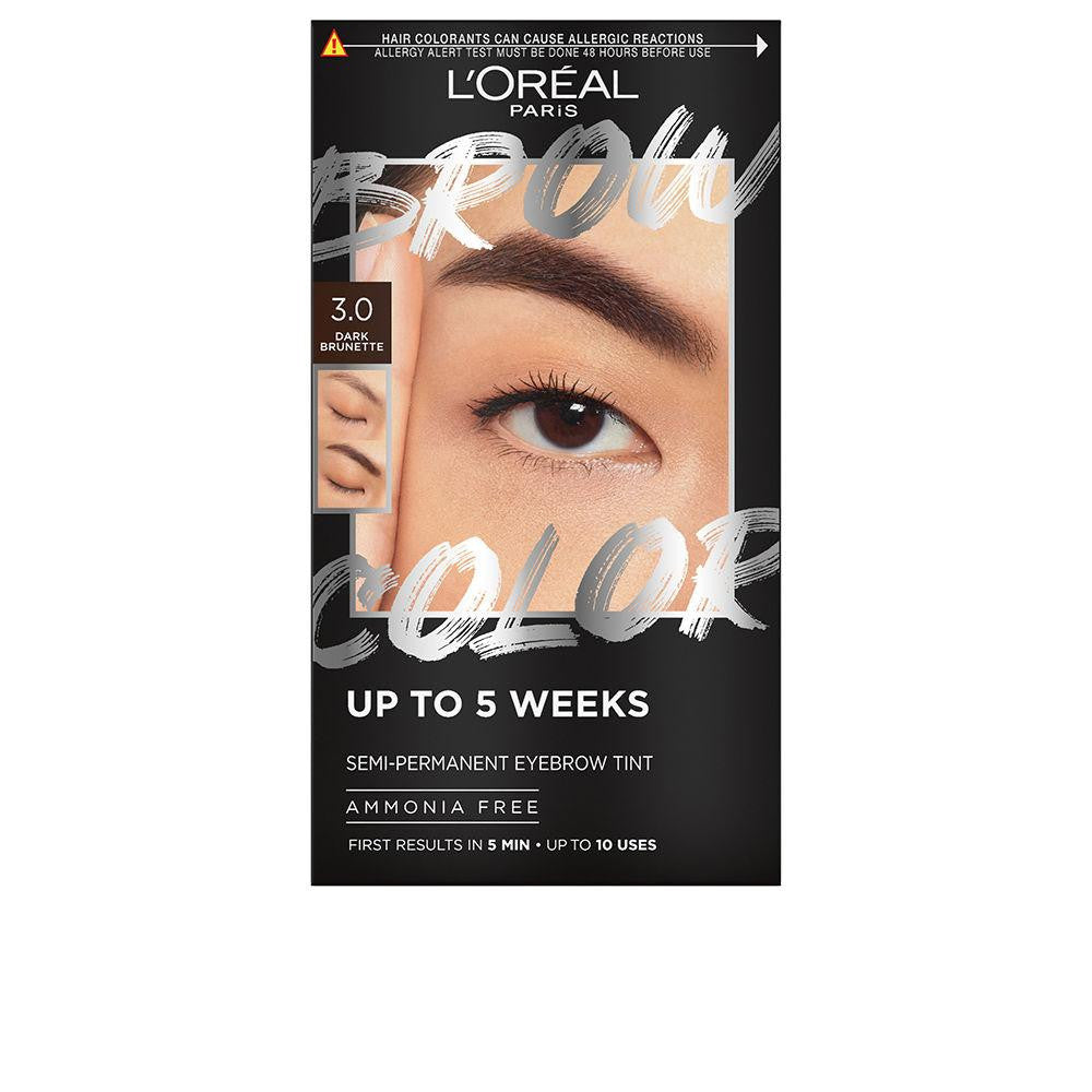 L'ORÉAL PARIS-BROW COLOR eyebrow tint 30 dark brunette 4 u-DrShampoo - Perfumaria e Cosmética