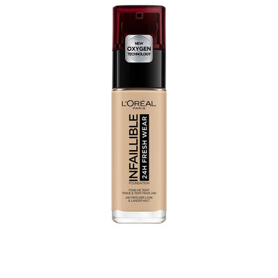 L'ORÉAL PARIS-Base fresca 24h INFAILLIBLE 125 rosa natural 30 m-DrShampoo - Perfumaria e Cosmética