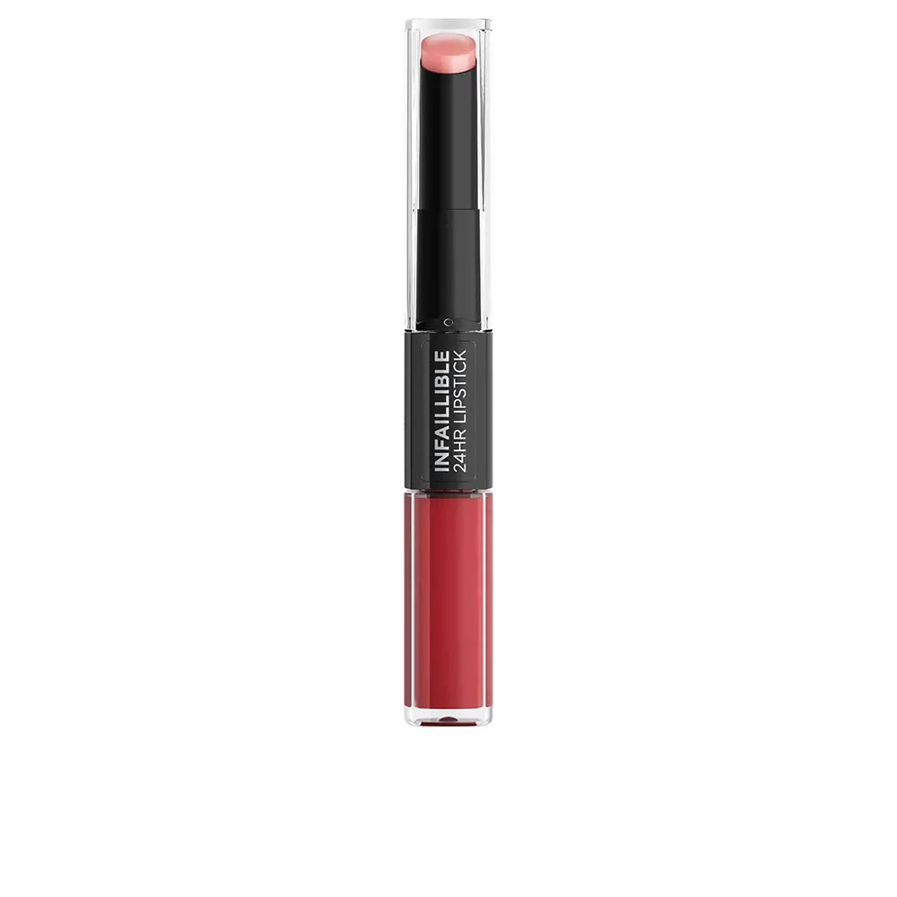 L'ORÉAL PARIS-Batom 24H INFALÍVEL - 501-timeless-red-57-gr-DrShampoo - Perfumaria e Cosmética