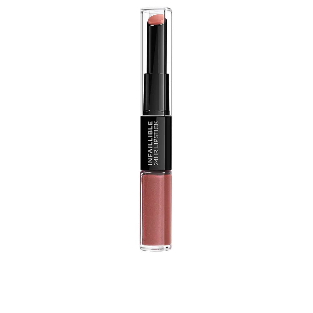 L'ORÉAL PARIS-Batom INFALLIBLE X3 24H 404 coral constante-DrShampoo - Perfumaria e Cosmética