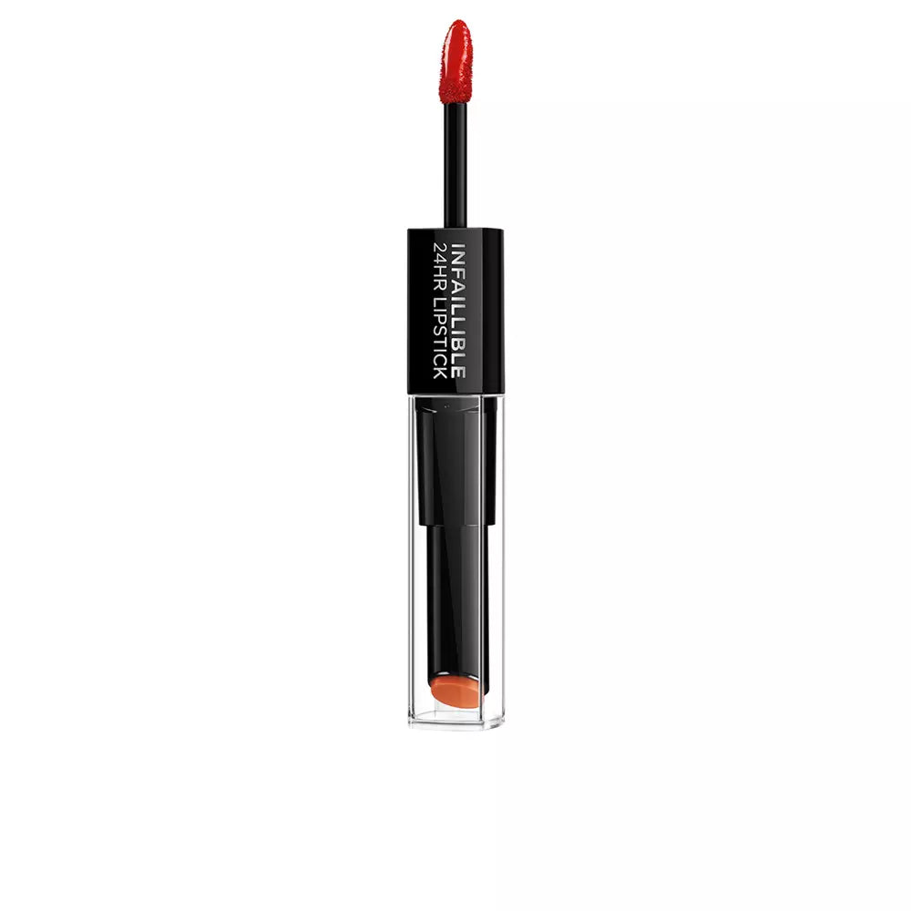 L'ORÉAL PARIS-Batom INFALLIBLE X3 24H 506 vermelho infalível-DrShampoo - Perfumaria e Cosmética