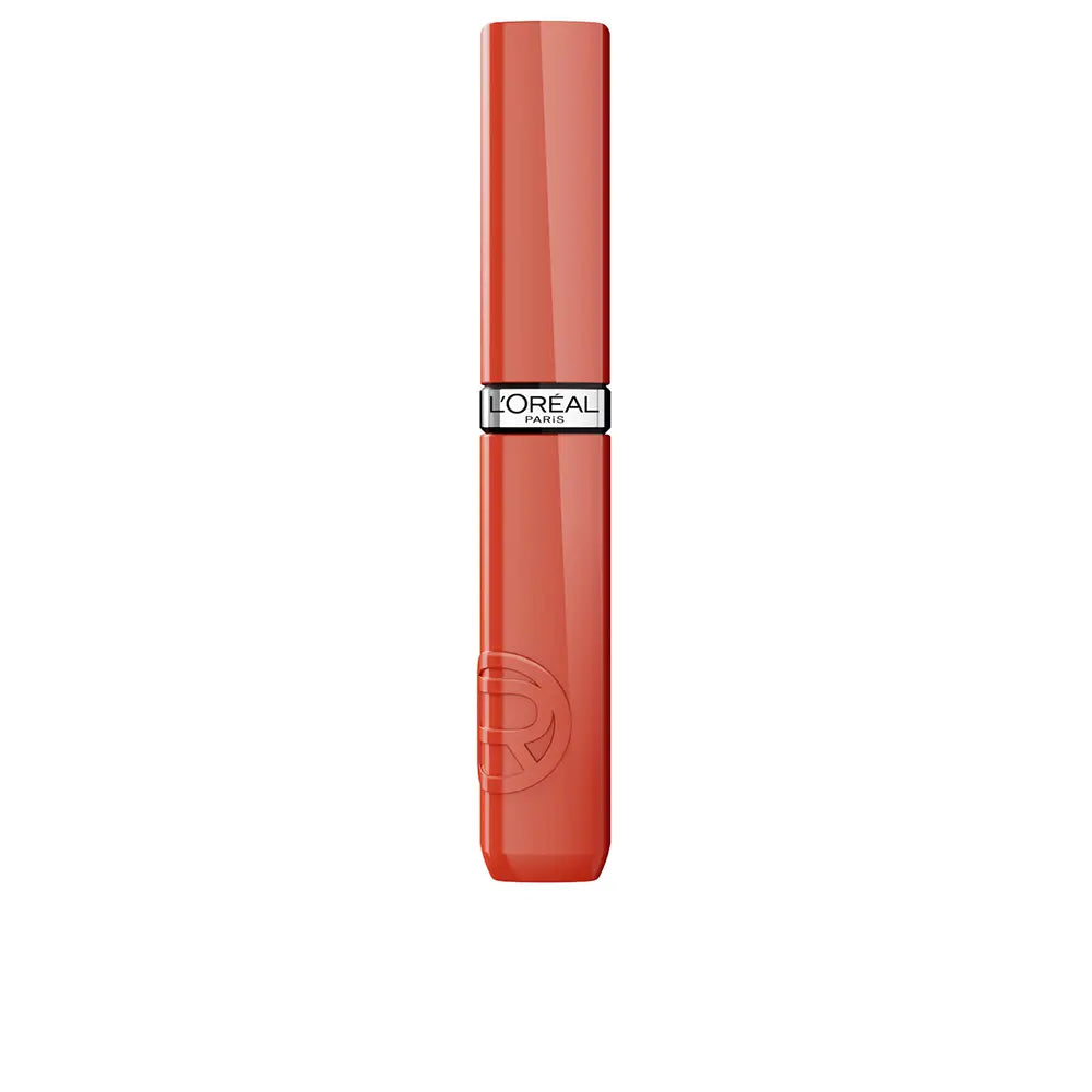 L'ORÉAL PARIS-Batom líquido com efeito vinil INFALLIBLE LAQUE #601-Whort It 4,3 ml-DrShampoo - Perfumaria e Cosmética
