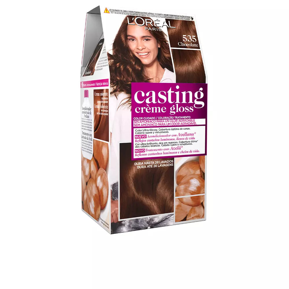 L'ORÉAL PARIS-CASTING CREAM GLOSS 535 chocolate-DrShampoo - Perfumaria e Cosmética