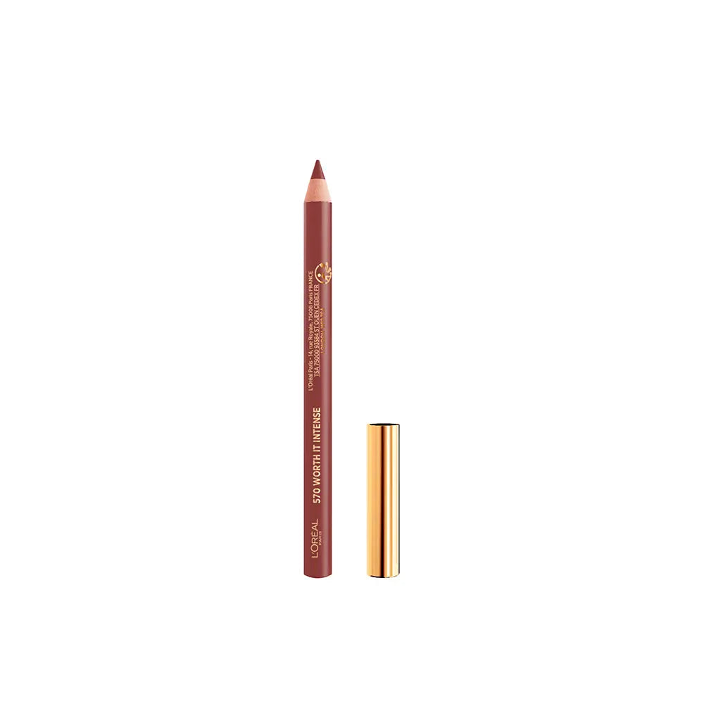 L'ORÉAL PARIS-COLOR RICHE LE LIP CRAYON delineador labial 570 Worth It 1 un.-DrShampoo - Perfumaria e Cosmética