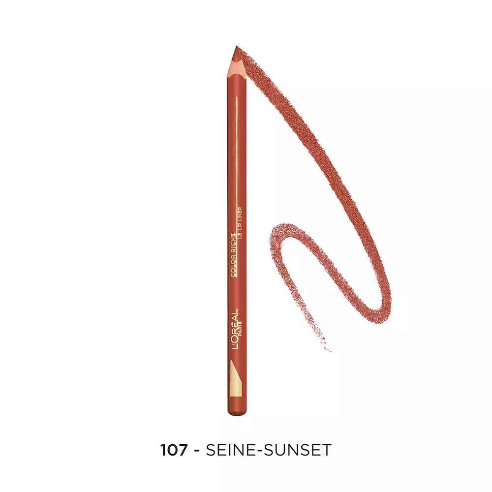 L'ORÉAL PARIS-COLOR RICHE le lip liner 107seine sunset 12 gr-DrShampoo - Perfumaria e Cosmética