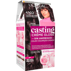 L'ORÉAL PARIS-CREME DE COLORAÇÃO GLOSS 4102 Iced Cocoa 180 ml-DrShampoo - Perfumaria e Cosmética