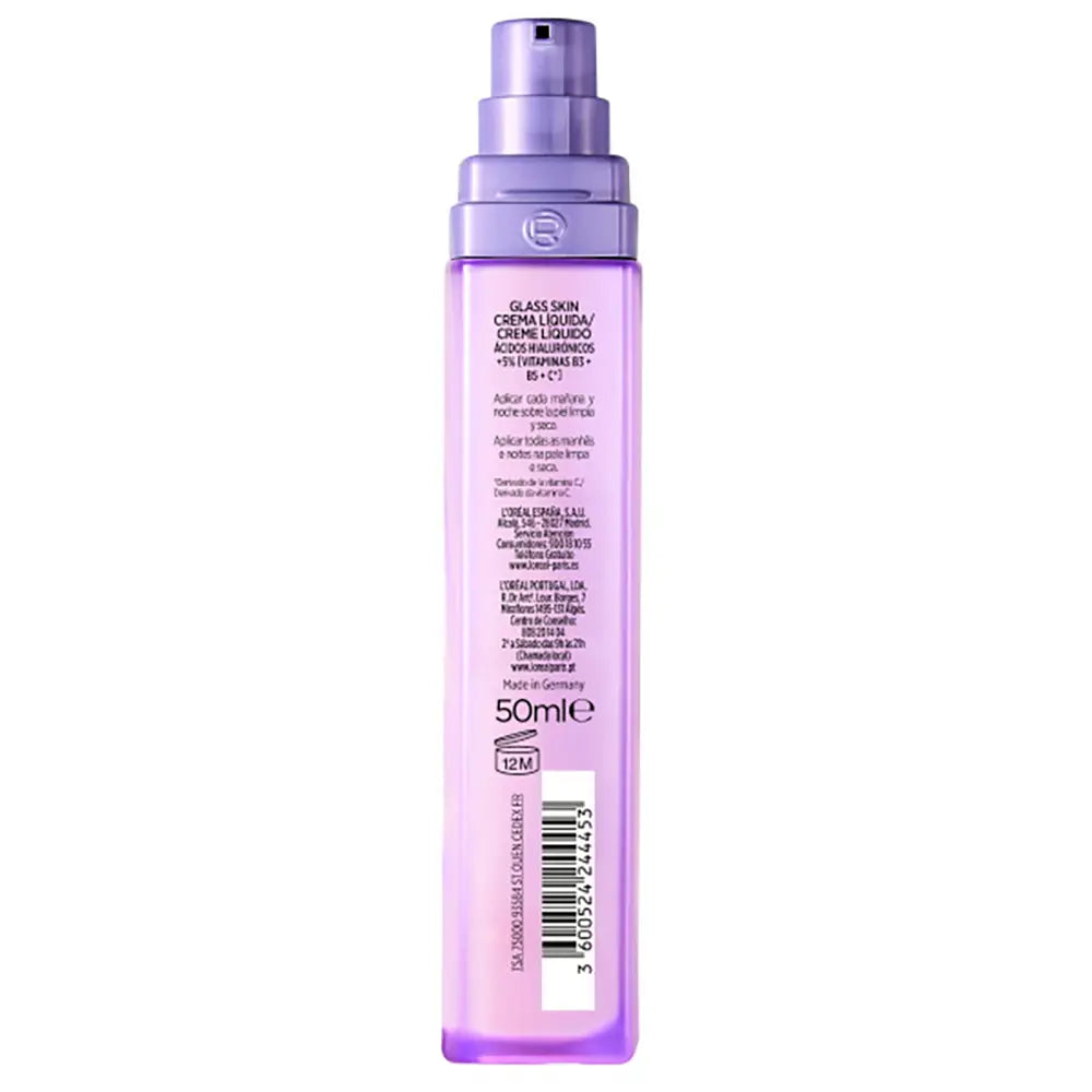 L'ORÉAL PARIS-CREME LÍQUIDO REVITALIFT GLASS SKIN 50 ml-DrShampoo - Perfumaria e Cosmética