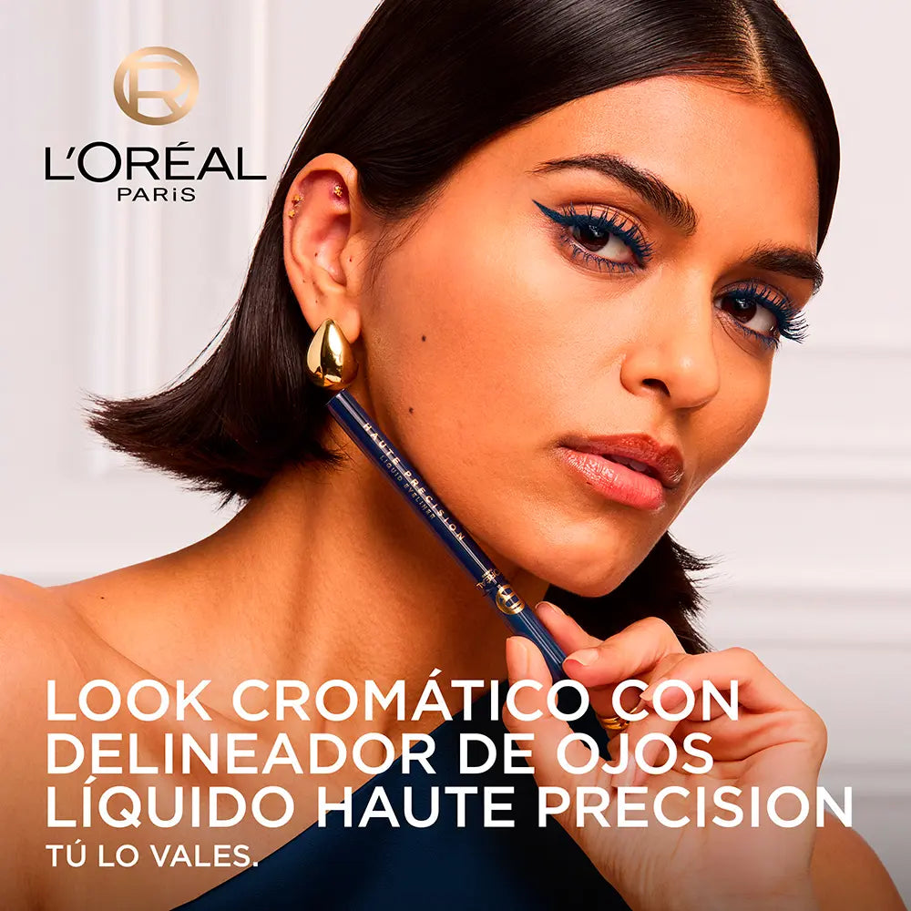 L'ORÉAL PARIS-Delineador HAUTE PRECISION Azul 1 unidade.-DrShampoo - Perfumaria e Cosmética