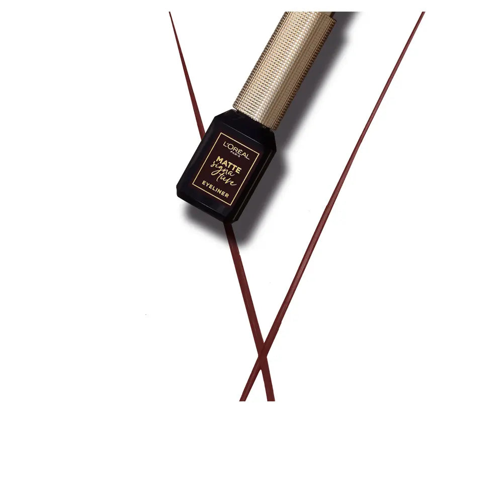 L'ORÉAL PARIS-Delineador MATTE SIGNATURE 03 marron-DrShampoo - Perfumaria e Cosmética