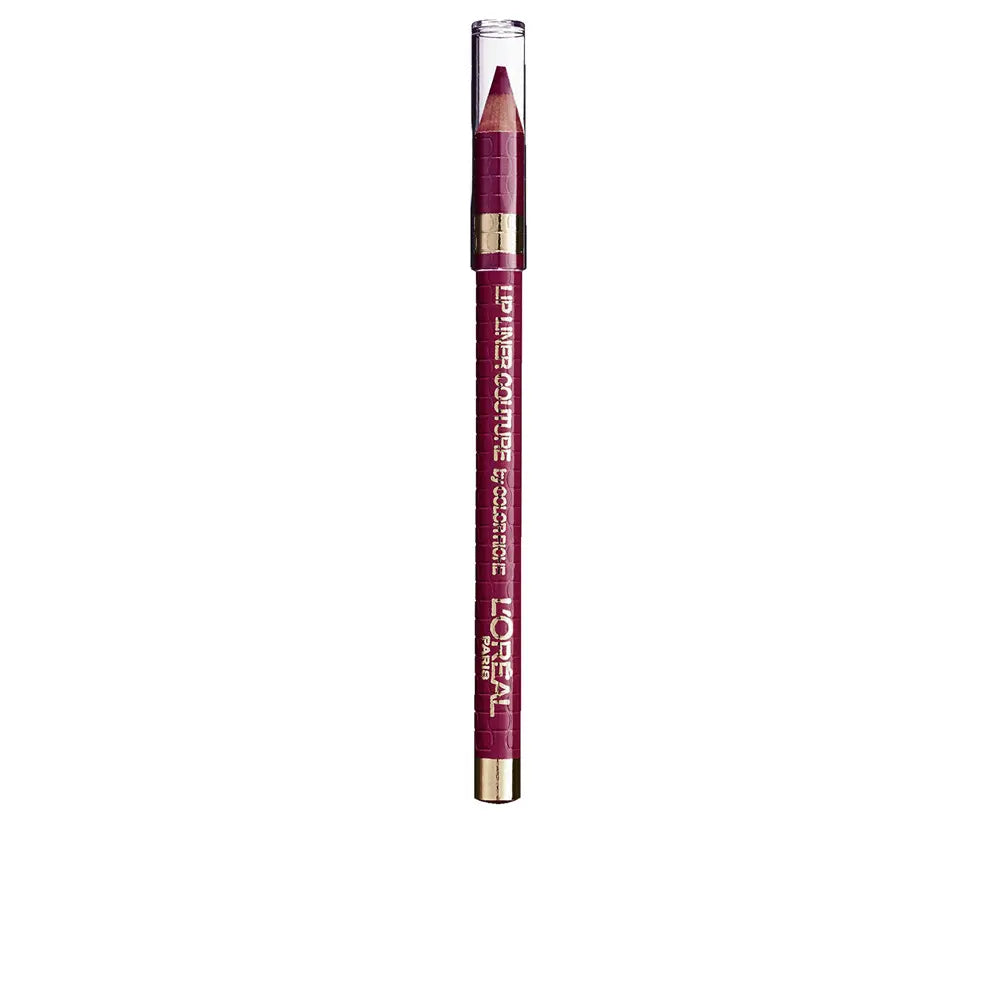 L'ORÉAL PARIS-Delineador labial COLOR RICHE couture 374 intenso ameixa-DrShampoo - Perfumaria e Cosmética