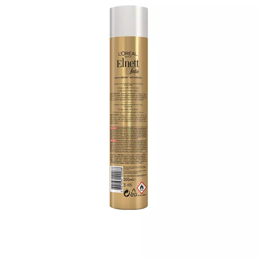 L'ORÉAL PARIS-ELNETT laca fixação normal 300 ml-DrShampoo - Perfumaria e Cosmética