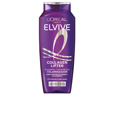 L'ORÉAL PARIS-ELVIVE COLLAGEN LIFTER shampoo volumizador 400 ml-DrShampoo - Perfumaria e Cosmética