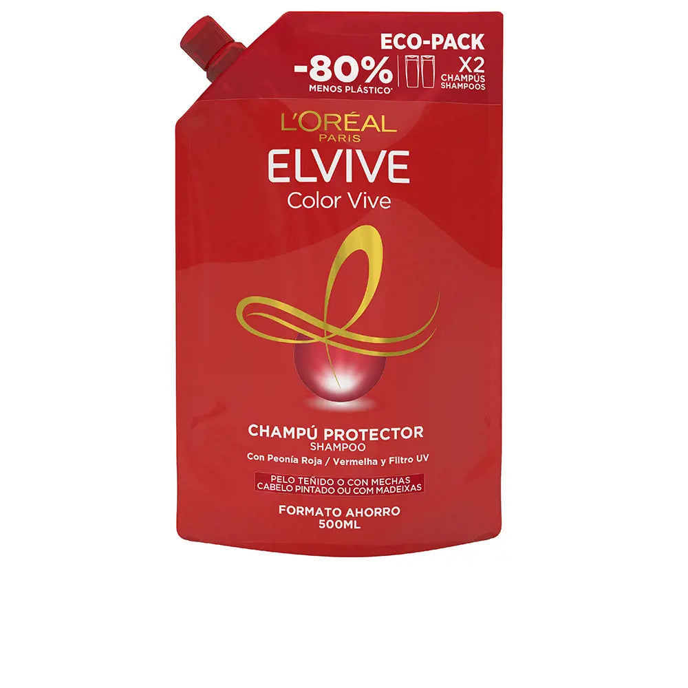 L'ORÉAL PARIS-ELVIVE COLOR-VIVE shampoo protetor 500 ml-DrShampoo - Perfumaria e Cosmética